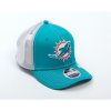 Kšiltovka New Era - NFL Contrast Stitch 9SEVENTY Stretch-Snap - Miami Dolphins - Teal