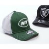 Kšiltovka New Era - NFL Contrast Stitch 9SEVENTY Stretch-Snap - NY Jets - Green