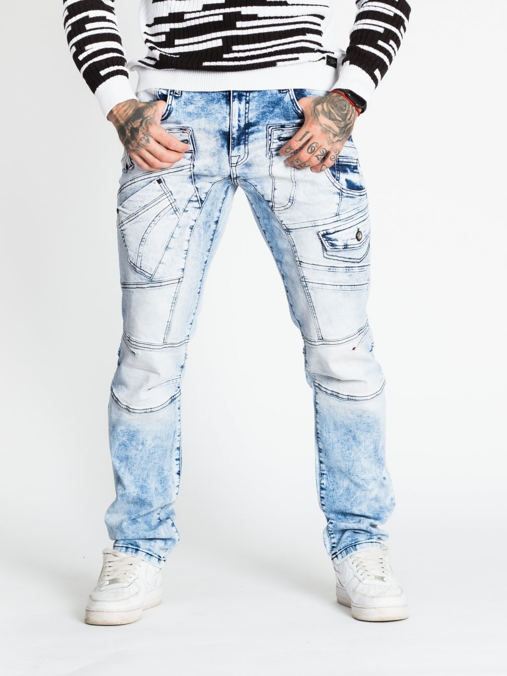 CIPO CD598 Men\'s & jeans BLUE BAXX