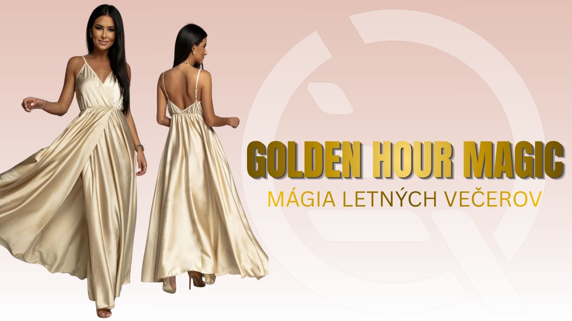 GOLDEN HOUR MAGIC: OBLEČENÁ DO LETNÍHO ZÁPADU SLUNCE