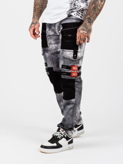 Pánske rifle CIPO & BAXX CD805 GRAY (Farba Sivá, Konfekčná veľkosť W38/L34)