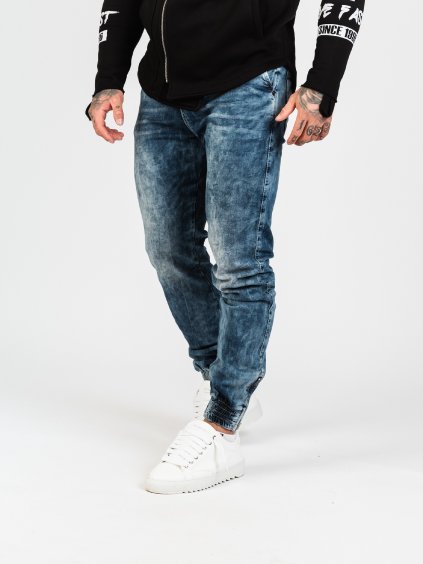 Pánske rifle CIPO & BAXX CD807 BLUE (Farba Modrá, Konfekčná veľkosť W38/L32)