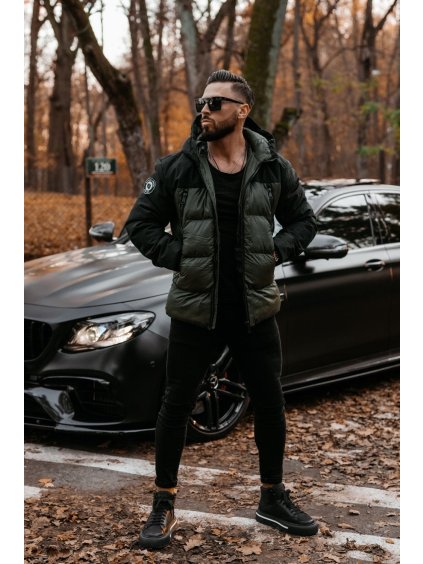 Olavoga Oliver kabát (Farba Sivá, Konfekčná veľkosť XL)