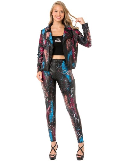 Dámske rifle CIPO & BAXX WD487 (Farba Čierna, Konfekčná veľkosť W29)