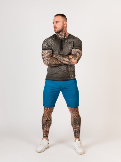 Pánske tričko CIPO & BAXX CT789 ANTRACITE (Farba Antracit, Konfekčná veľkosť XXL)