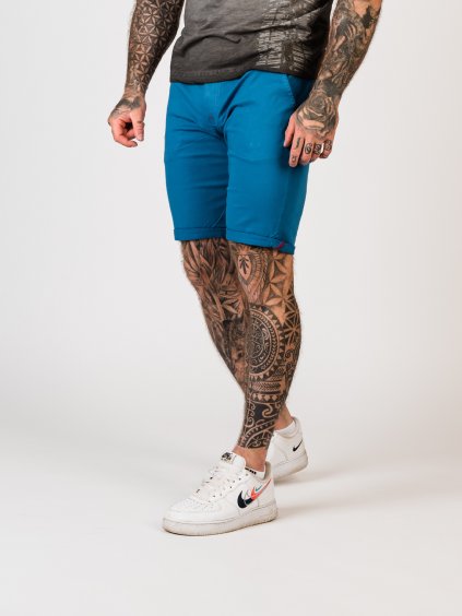 Pánske kraťasy CIPO & BAXX CK272 SAXEBLUE (Farba Modrá, Konfekčná veľkosť W36)