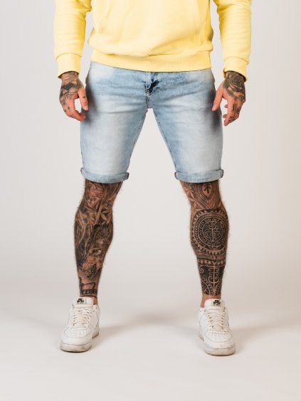 Pánske kraťasy CIPO & BAXX CK266 ICEBLUE (Farba Modrá, Konfekčná veľkosť W38)