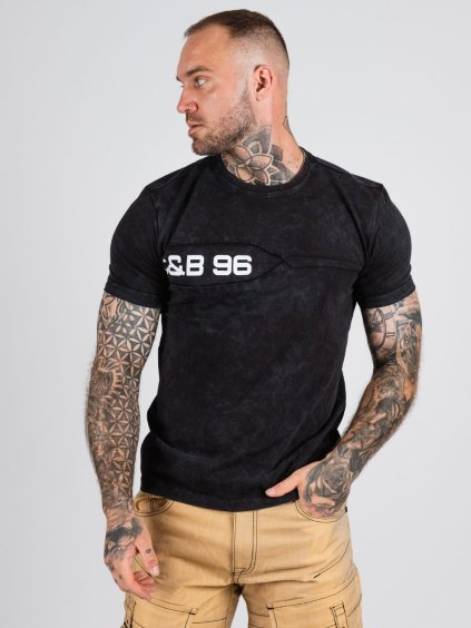 Pánske tričko CIPO & BAXX CT805 BLACK (Farba Čierna, Konfekčná veľkosť XXL)