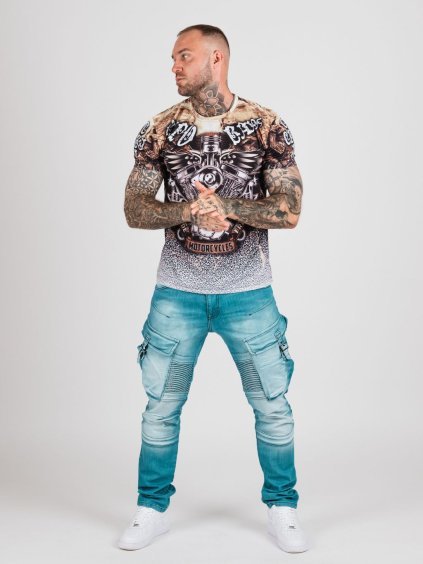 Pánske tričko CIPO & BAXX CT820 BLACK (Farba Čierna, Konfekčná veľkosť XXL)