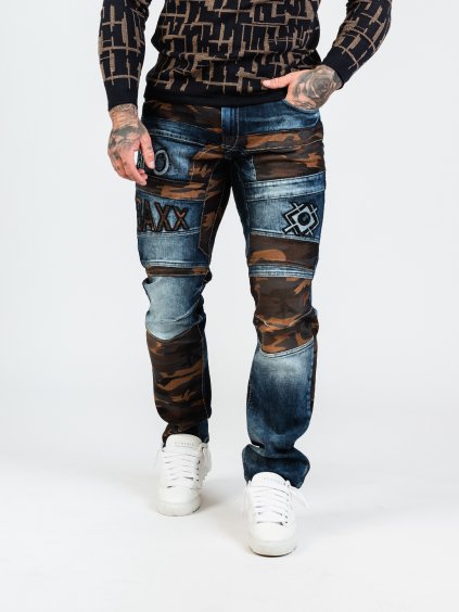 Pánske rifle CIPO & BAXX CD859 BLUE (Farba Modrá, Konfekčná veľkosť W40/L34)