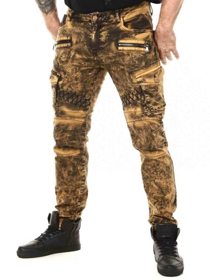 Pánske rifle CIPO & BAXX CD780 BROWN (Farba Hnedá, Konfekčná veľkosť W40/L34)