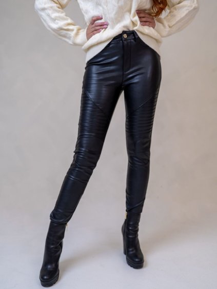 Dámske nohavice CELIA (Farba Čierna, Konfekčná veľkosť XXL)