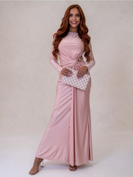 Dámské šaty GIULIA (Barva Růžová, Konfekční velikost S)