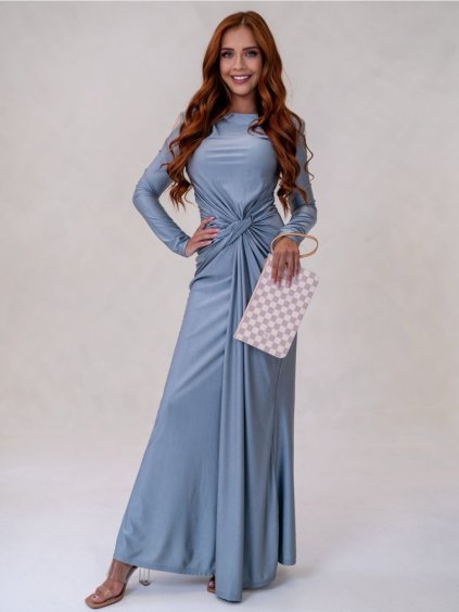 Dámské šaty GIULIA (Barva Sivá, Konfekční velikost S)