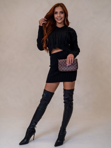 Dámsky komplet BELLAI (Farba Čierna, Konfekčná veľkosť ONESIZE)