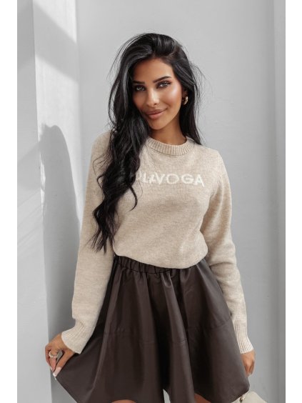 Olavoga Zaio sveter (Konfekčná veľkosť M, Farba Smotanová)