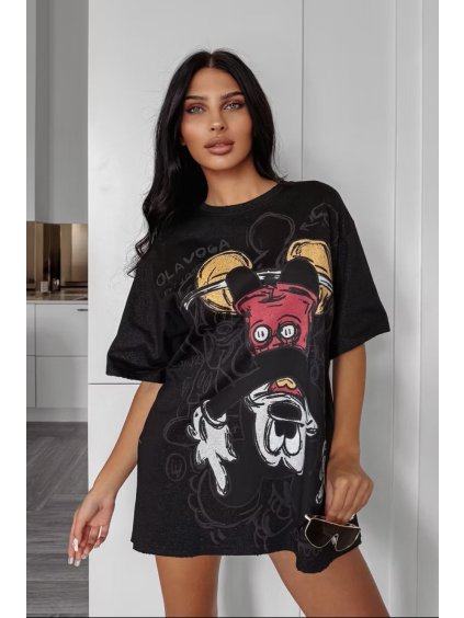 Olavoga Rust tričko (Konfekčná veľkosť one-sized, Farba Čierna)