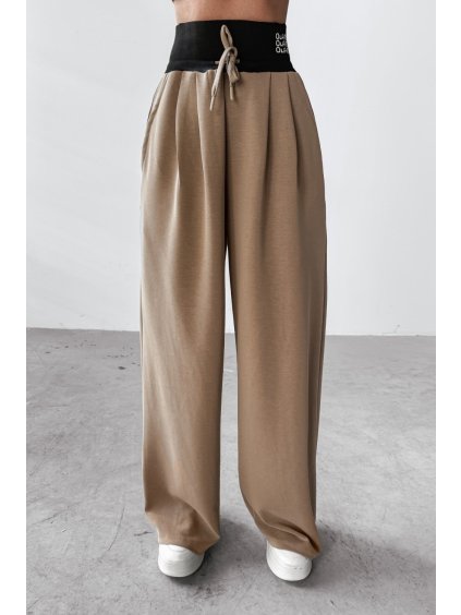 Olavoga Xaus nohavice (Konfekčná veľkosť S, Farba Hnedá )