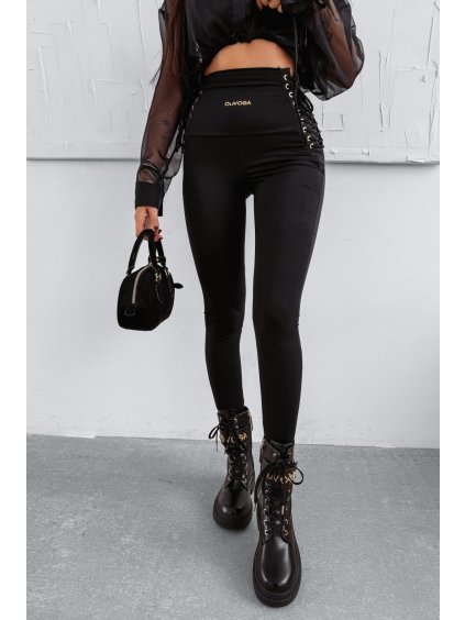 Olavoga Faded legíny (Konfekčná veľkosť L, Farba Čierna)