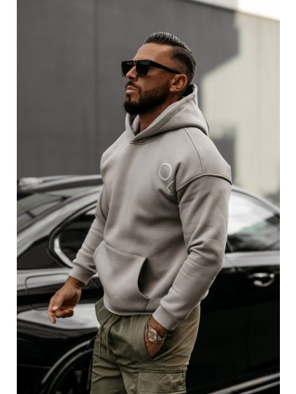 Olavoga Zaer mikina (Konfekčná veľkosť M, Farba Sivá)