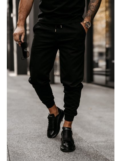 Olavoga Novaviic nohavice (Konfekčná veľkosť S, Farba Čierna)