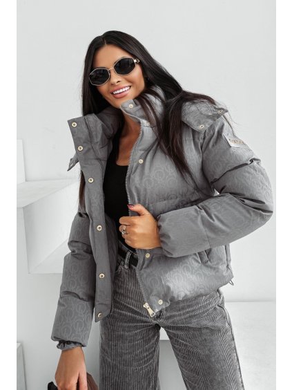 Olavoga Luage bunda (Konfekčná veľkosť L, Farba Sivá )