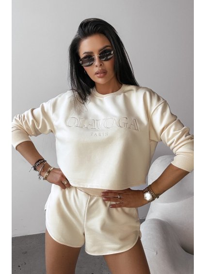 Olavoga West set (Konfekčná veľkosť S, Farba Béžová )