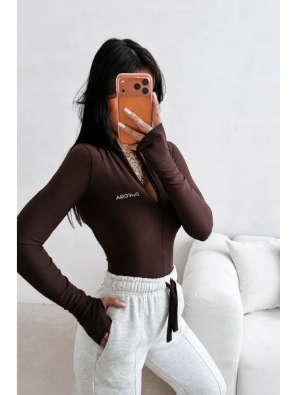Olavoga Essential body (Konfekčná veľkosť S, Farba Hnedá )