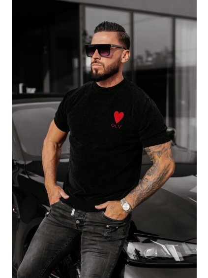 Olavoga Luv tričko (Konfekčná veľkosť XL, Farba Čierna)