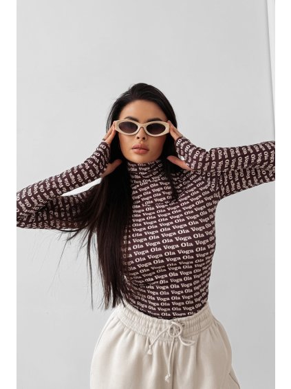 Olavoga Corefield top (Konfekčná veľkosť S, Farba Hnedá )