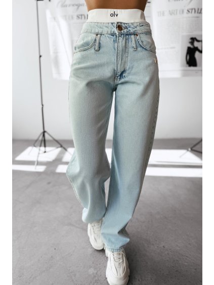 Olavoga Viery nohavice (Konfekčná veľkosť XS, Farba Modrá)