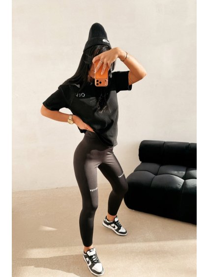 Olavoga Tactile legíny (Konfekčná veľkosť S, Farba Čierna)