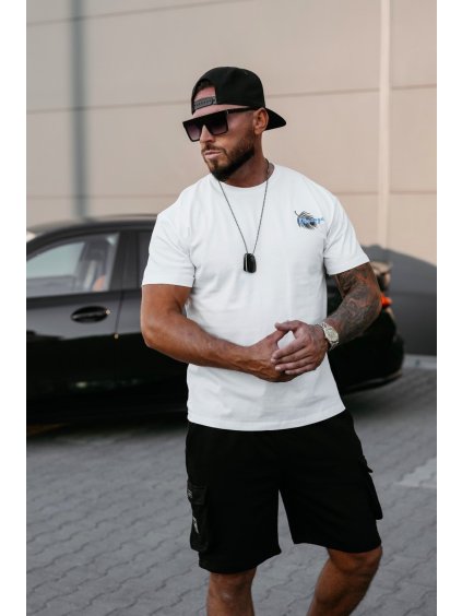 Olavoga Palm Wave tričko (Konfekčná veľkosť M, Farba Biela)