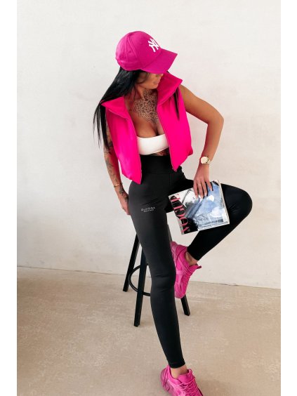 Olavoga Plain legíny (Konfekčná veľkosť S, Farba Čierna)