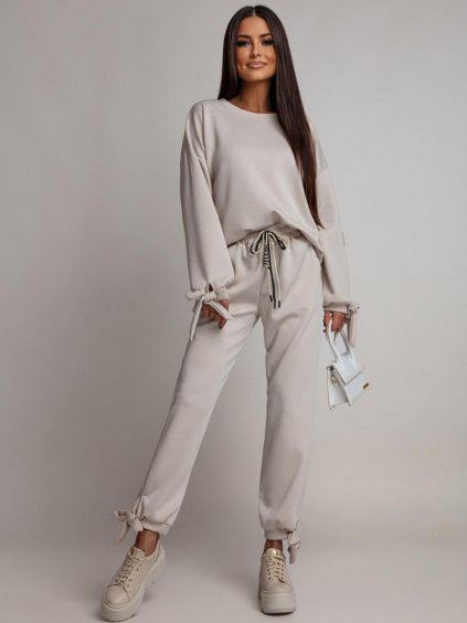 Dámský komplet LENSI (Barva Béžová, Konfekční velikost ONESIZE)
