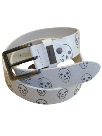 Opasok CIPO & BAXX CG140 (Dĺžka opasku 110, Farba Biela)