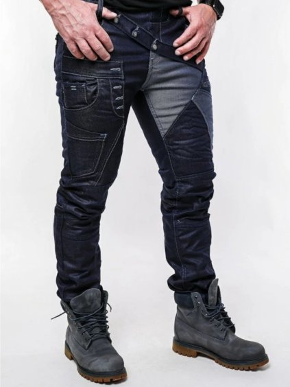 Pánske rifle CIPO & BAXX CD301 (Farba Modrá, Konfekčná veľkosť W38/L34)