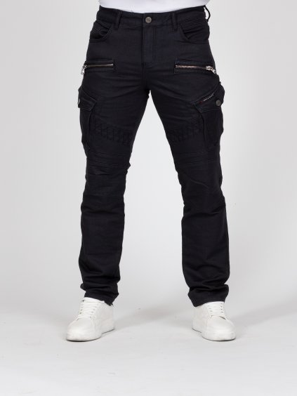 Pánske rifle CIPO & BAXX CD424 BLACK (Farba Čierna, Konfekčná veľkosť W40/L34)