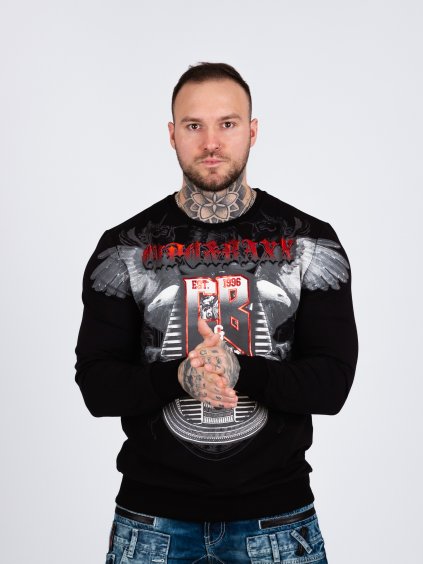 Pánske tričko CIPO & BAXX CL515 BLACK (Farba Čierna, Konfekčná veľkosť XXL)