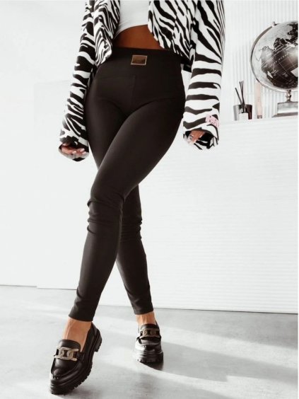 Dámske legíny ANGIE (Farba Čierna, Konfekčná veľkosť S)