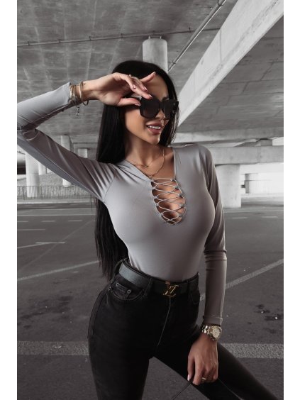 Olavoga Lexa body (Farba Sivá, Konfekčná veľkosť M)