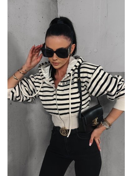 Olavoga Zoe mikina (Farba Šedá, Konfekčná veľkosť M)