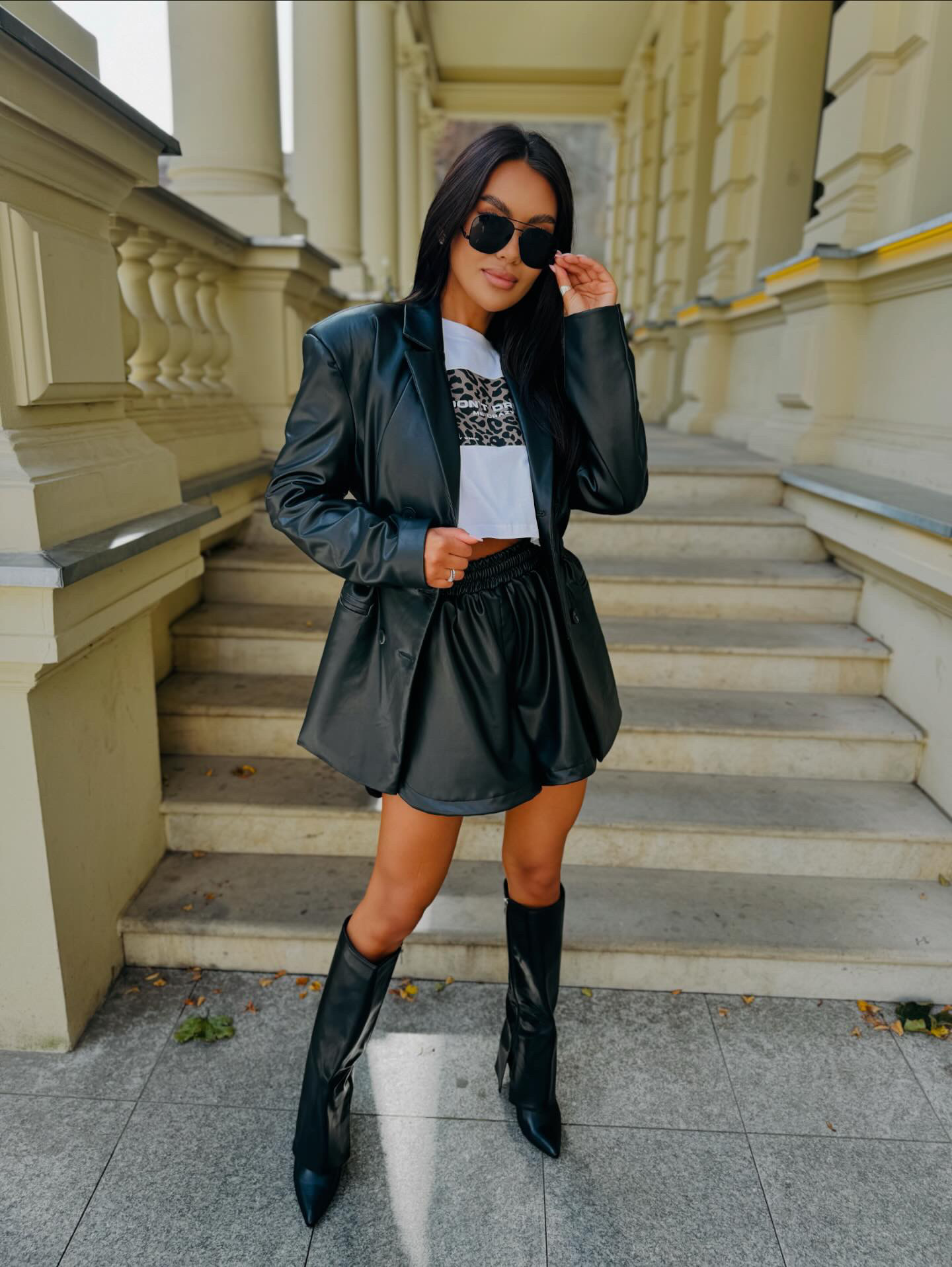 ASPERISSIA Dámský kabát GLADE Barva: Černá