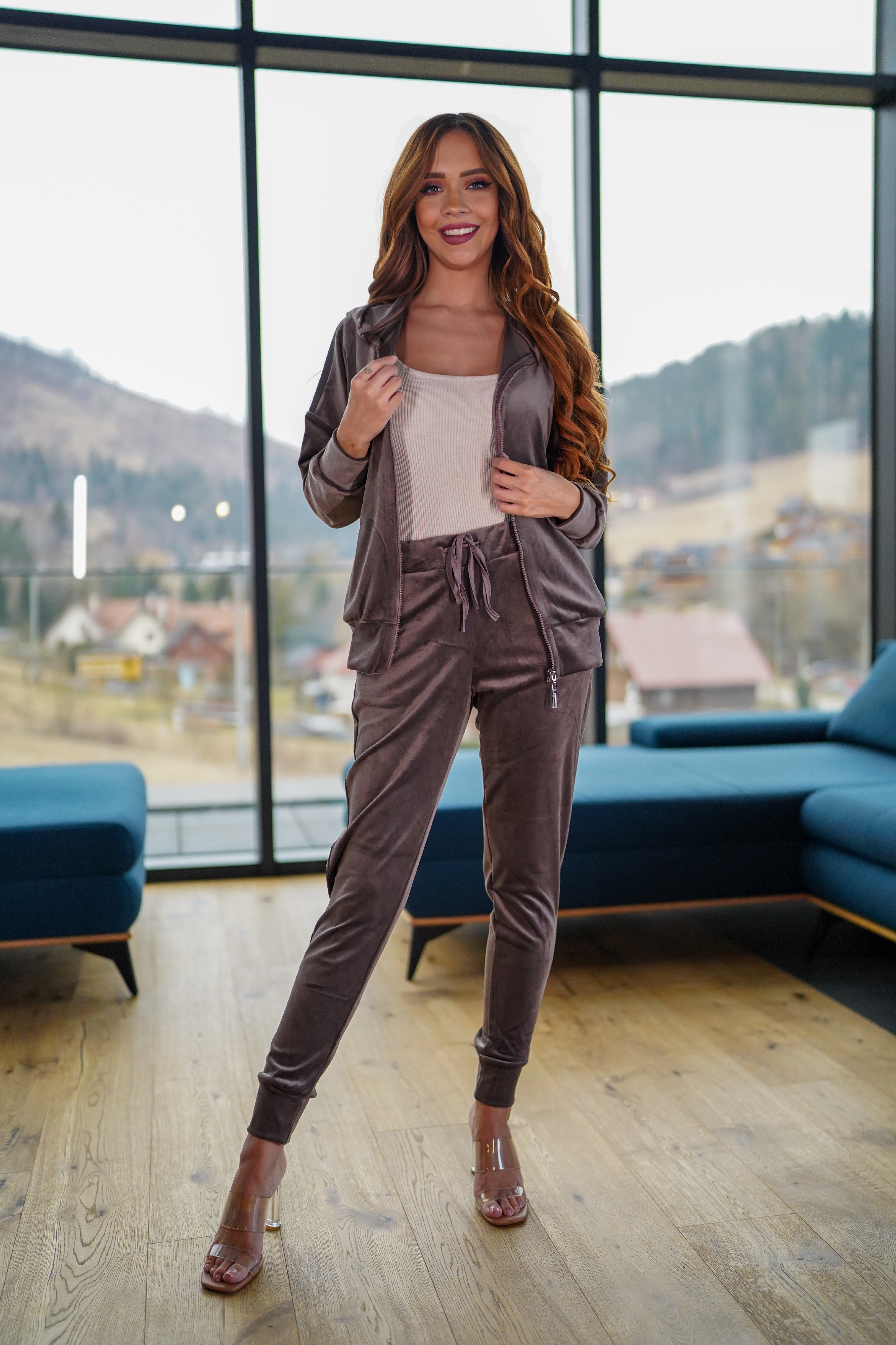 ASPERISSIA Dámská souprava ESSEX Barva: Šedá, Konfekční velikost: XS