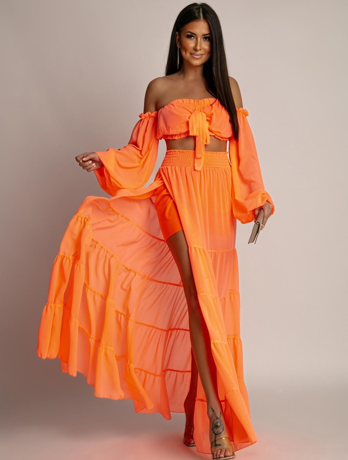 ASPERISSIA Dámský komplet CARMEN Barva: Oranžová