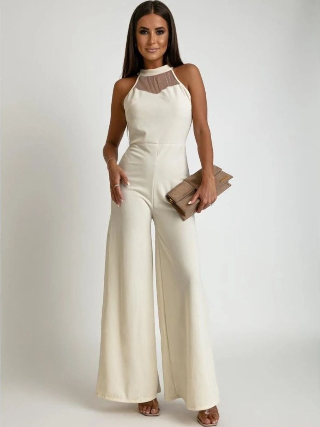 ASPERISSIA Dámský overal SETTE Barva: Béžová, Konfekční velikost: ONESIZE