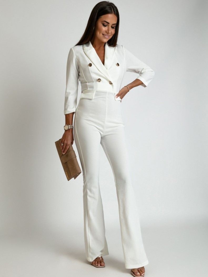 ASPERISSIA Dámský overal GRETTA Barva: Bílá, Konfekční velikost: ONESIZE