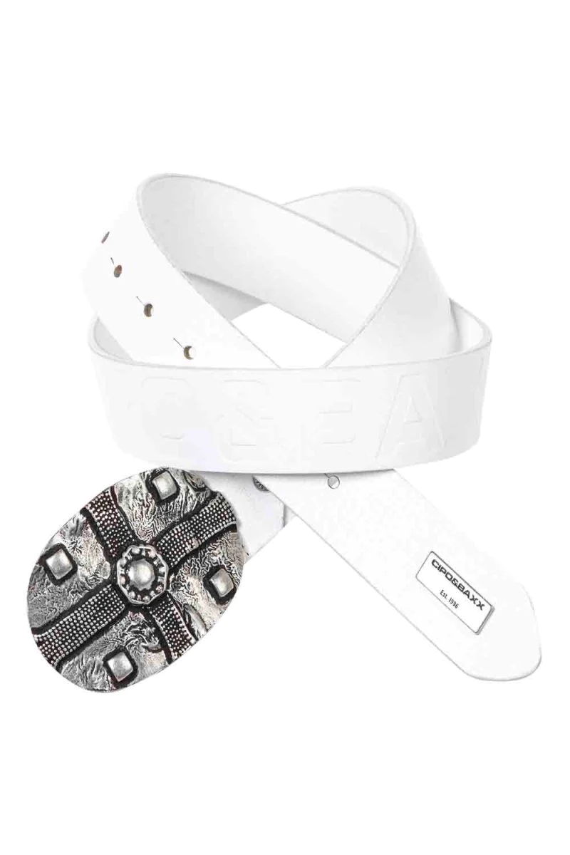 Opasek CIPO & BAXX CG189 WHITE Barva: Bílá