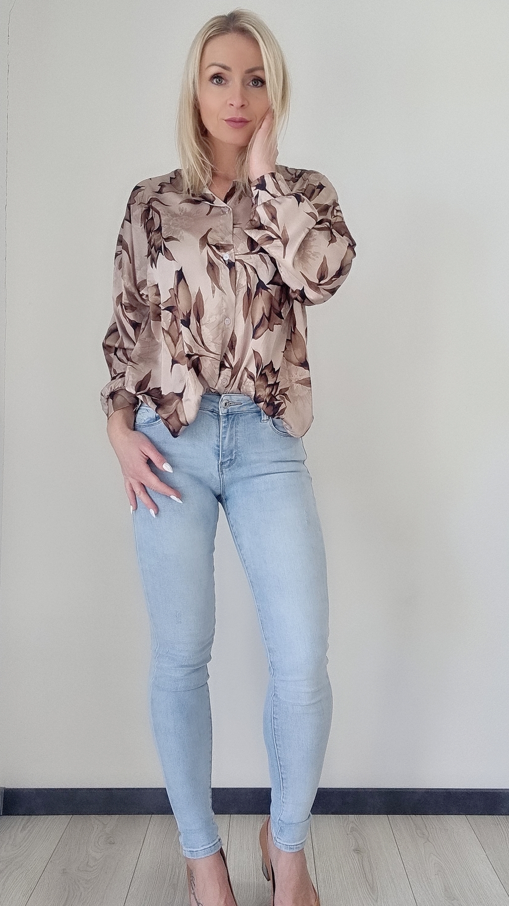 ASPERISSIA Dámská košile ADIL Barva: Hnědá