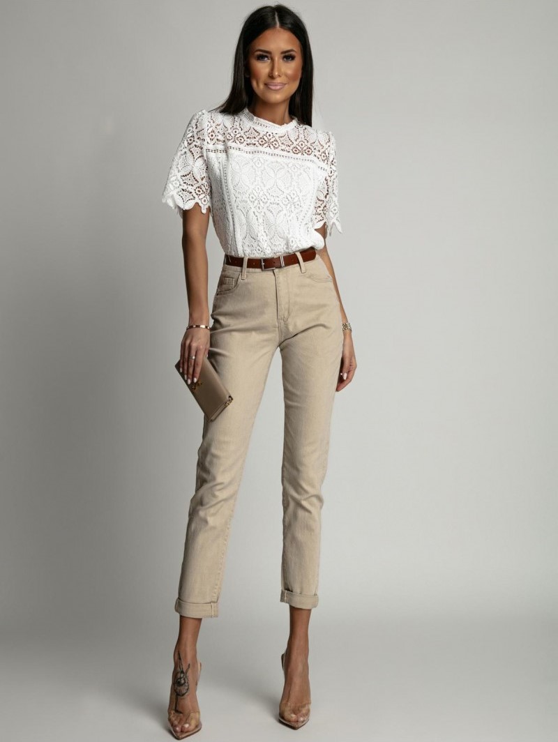 ASPERISSIA Dámský top SIANNI Barva: Bílá